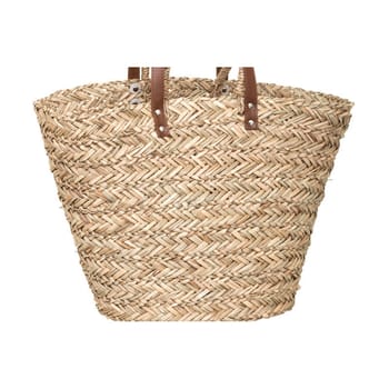 Wicker Basket with Handles