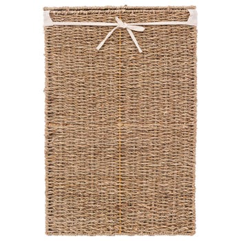 40L Wicker Laundry Basket