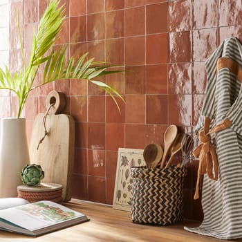 Small Black Seagrass Storage Basket